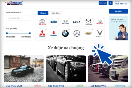 Chọn xe yêu thích Chọn xe yêu thích